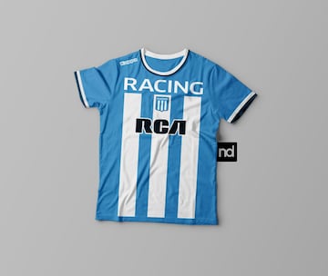 ¿Cómo serían las camisetas de los equipos basadas en su escudo?