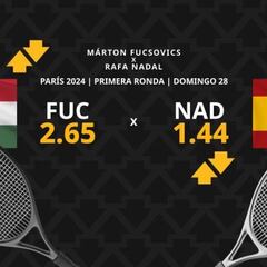 Marton Fucsovics vs. Rafa Nadal: horario, dónde ver, estadísticas, cuadro y pronósticos