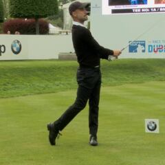 ¿Cómo es Pep Guardiola para el golf? Ojo a este golpe
