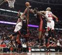 Bosh impuso su poder y los Heat recuperan la ventaja de campo