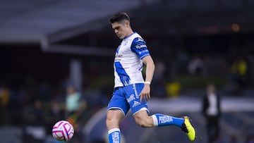  Israel Reyes of Puebla during the game America vs Puebla, corresponding to the Quarter Finals second leg match of the Torneo Apertura 2022 of the Liga BBVA MX, at Azteca Stadium, on October 15, 2022.

<br><br>

Israel Reyes de Puebla  durante el partido America vs Puebla, correspondiente al partido de vuelta de Cuartos de Final del Torneo Apertura 2022 de la Liga BBVA MX, en el Estadio Azteca el 15 de octubre de 2022.