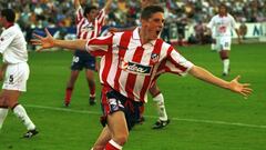 Torres celebra los 16 años de su primer gol con el primer equipo