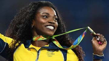 Caterine Ibargüen, medalla de oro en los Juegos Olímpicos de Río 2016