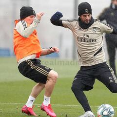Isco vuelve con el grupo