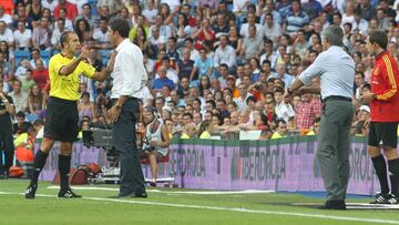 Pellegrino se estrenó como entrenador en la primera jornada de Liga de la campaña 2012-13 en el Bernabéu.