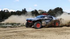 AS prueba el Audi del Dakar en Cerde&ntilde;a.