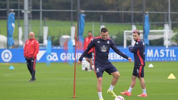 Paso adelante de Lucas y Mella, pero Yeremay y Barcia son seria duda para el Depor - Sporting