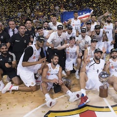 El Real Madrid campeón de la Liga Endesa