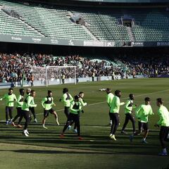El Betis abre las puertas a su afición