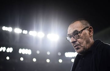 Juventus' Italian coach Maurizio Sarri