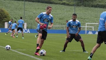 Keko se entrenó con normalidad, pero no jugará ante el Racing Villalbés