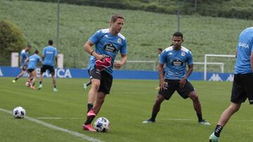 Keko se entren&oacute; con normalidad, pero no jugar&aacute; ante el Racing Villalb&eacute;s