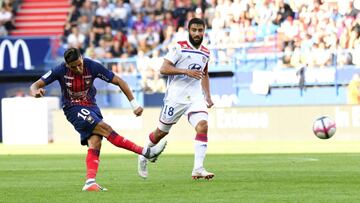 El Olympique de Lyon empat&oacute; en su visita a Caen.