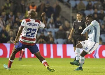 Pape se estrenó con el Celta.