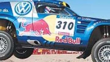 <b>EL TUAREG. </b>Éste es el Volkswagen que tomó parte en el Dakar 2005.