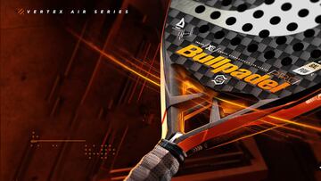 La nueva Bullpadel Vertex 03 2020 con el sistema Air React Channel.