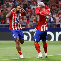 Memphis y Morata: hay batalla por el 9