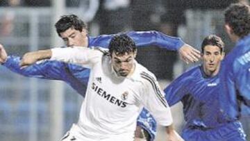 <b>REGRESO. </b>El delantero gaditano vuleve al once titular tras su expulsión ante el Recreativo.