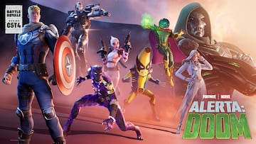 fortnite capitulo 5 temporada 4 marvel alerta doom