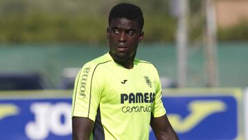 26/08/16 ENTRENAMIENTO DEL VILLARREAL
 N&#039;DIAYE NDIAYE