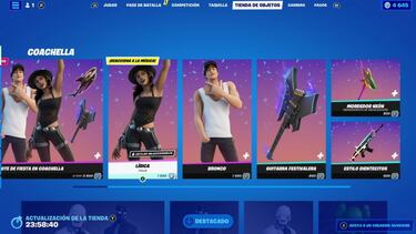 Fortnite x Coachella: nuevos skins ya disponibles