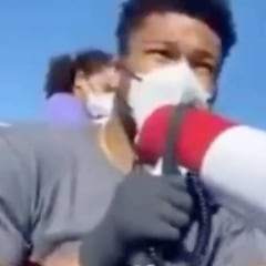 Pone la piel de gallina: el aplaudido discurso de Anteto en las protestas de Milwaukee