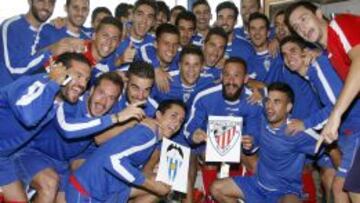 Jugadores del Alcoyano.