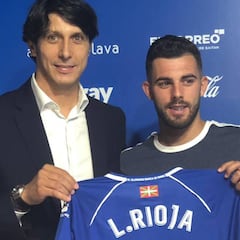 Luis Rioja: "Vengo a aportar mi trabajo y mi esfuerzo"