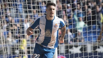 Mario Hermoso con el Espanyol. 