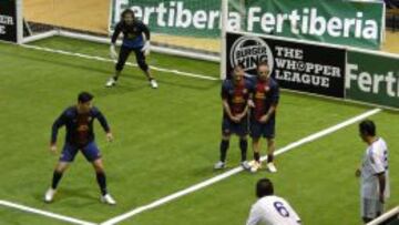 El Barcelona se venga del Real Madrid en el Clásico Indoor