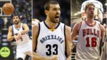 Los Gasol y Mirotic salvan la temporada de los españoles