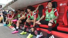 Aránguiz fue suplente en trabajado triunfo del Bayer