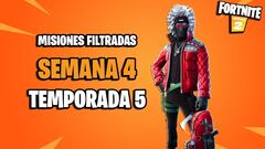 Fortnite Temporada 5: desaf&iacute;os y misiones filtradas Semana 4