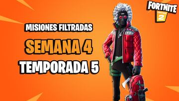 Fortnite Temporada 5: desafíos y misiones filtradas Semana 4
