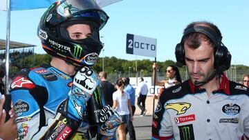 Álex Márquez en Silverstone.