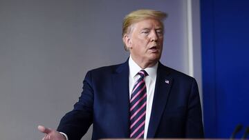El presidente de Estados Unidos, Donald Trump, dijo que estaba evaluando la posibilidad de extender el distanciamiento social más allá del 30 de abril.