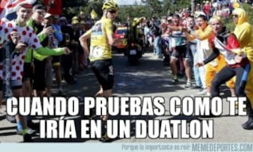 Los mejores memes de la carrera a pie de Chris Froome