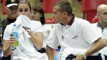 <b>SIN OPOSICIÓN. </B>Anabel Medina y María Antonio Sánchez apenas tuvieron respuesta ante las francesas.