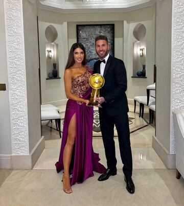 Pilar Rubio y Sergio Ramos.