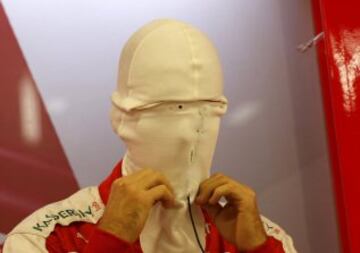 Sebastian Vettel durante el Gran Premio de Singapur. 
