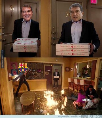 Laporta habla y los memes salen solos