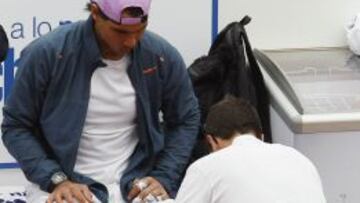 Rafa Nadal reaparece hoy: "Todav¨ªa necesito m¨¢s rodaje"
