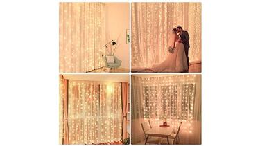 Cortina de luces de Navidad: la ltima moda para decorar la casa en estas fiestas