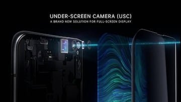 Así funciona la cámara bajo pantalla del móvil de Oppo