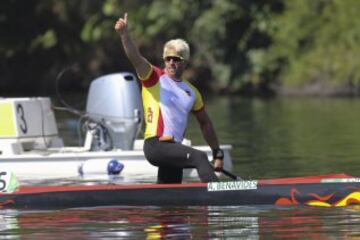 Alfonso Benavides quedó cuarto en la semifinal de C-1 200.