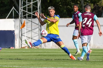 Iván Alejo en un partido de pretemporada.