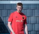 De Bruyne vuelve a entrenarse con Bélgica