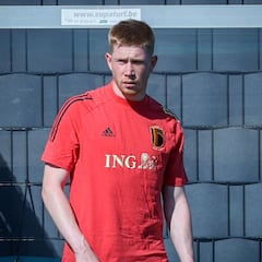 De Bruyne vuelve a entrenarse con Bélgica
