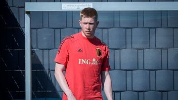 De Bruyne vuelve a entrenarse con Bélgica