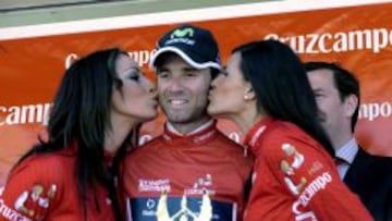 Alejandro Valverde, ganador de las dos &uacute;ltimas ediciones de la ronda andaluza.